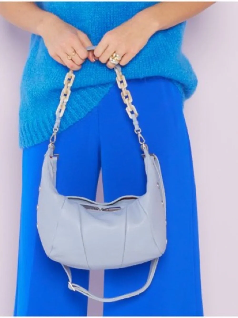 Hammitt Morgan Roomy Leather Crossbody - Picture 2 of 13